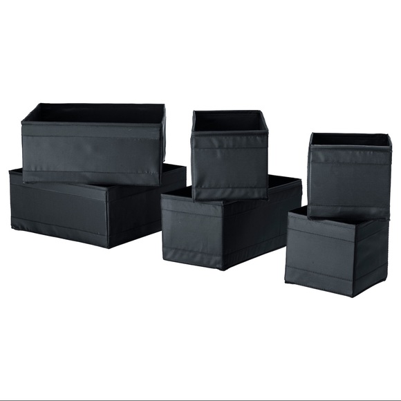 IKEA Other - Set of 2 -SKUBB Box, Pack of 6, black IKEA Other - Set of 2 -SKUBB Box, Pack of 6, black